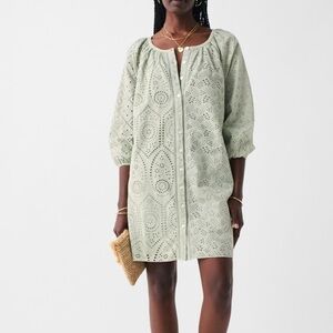 FAHERTY Valencia Eyelet Dress